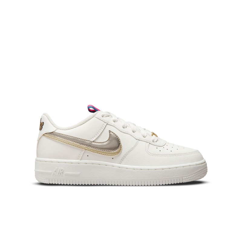 Nike Air Force 1 Double Swoosh Metallic x000c Mon Pied Ce H ros