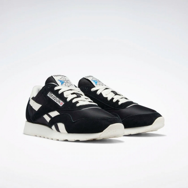 reebok classic nylon black