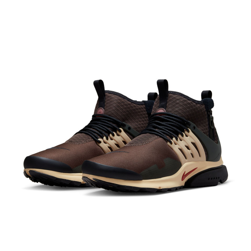 Nike Air Presto Mid Utility Brown Mon Pied Ce Heros Scott Premium Originals