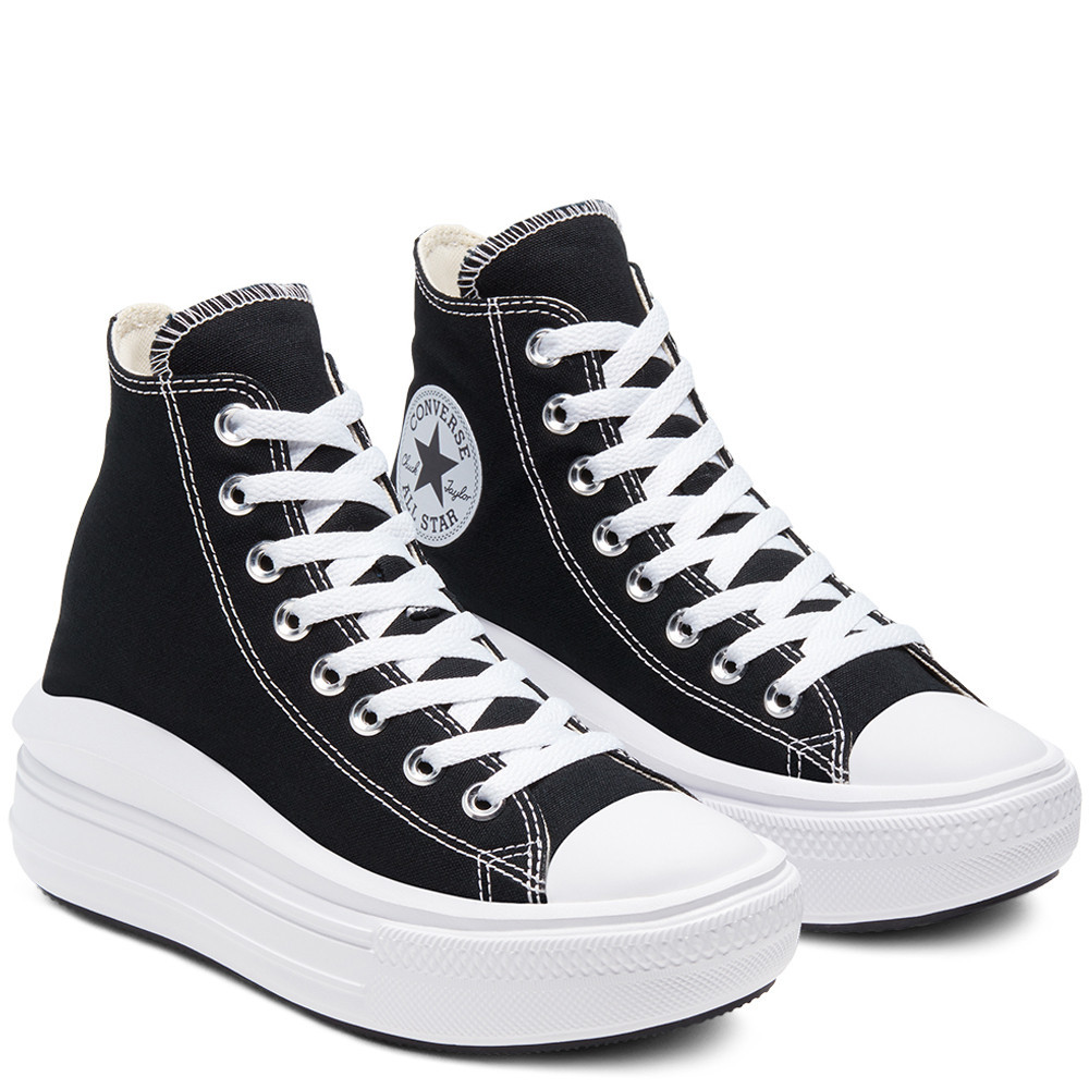 Converse Chuck Taylor All Star Move High Top Black Mon Pied Ce Héros