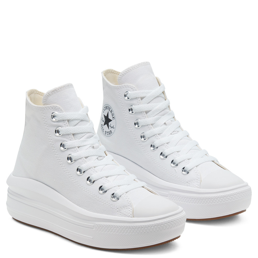 Converse Chuck Taylor All Star Move High Top White Mon Pied Ce Héros Scott