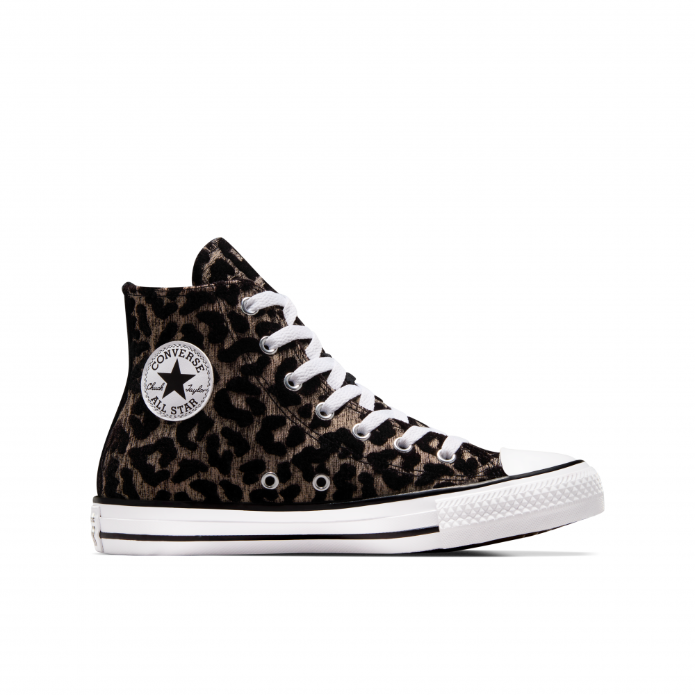converse leopard basse
