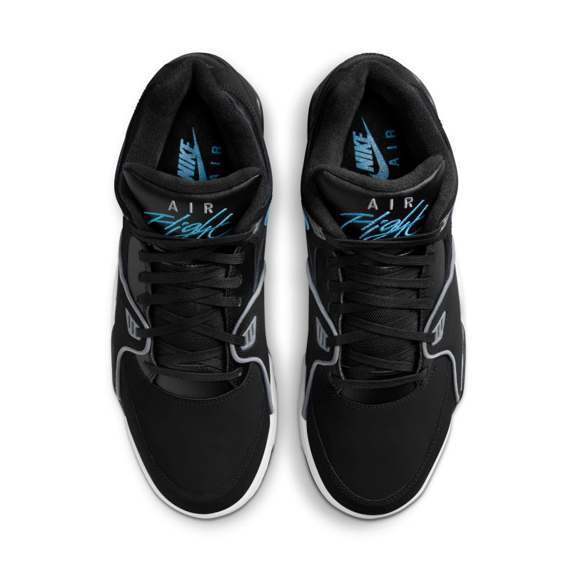 Nike air flight 89 black suede shop