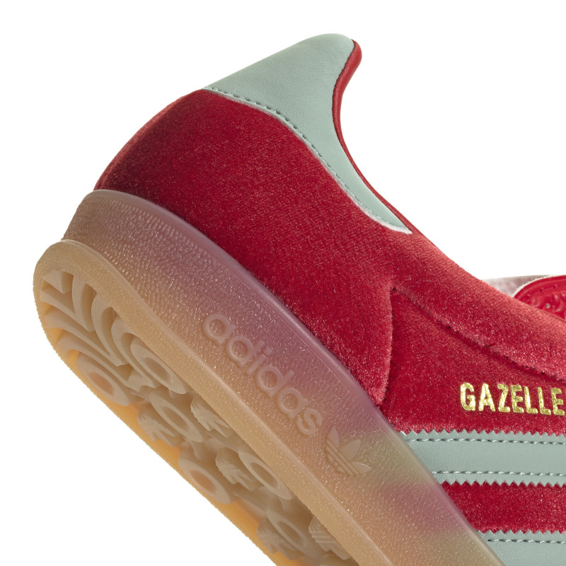 Adidas gazelle femme rouge sales