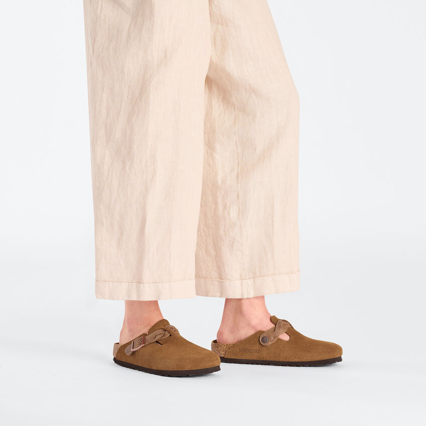 Birkenstock Boston - Suede Leather