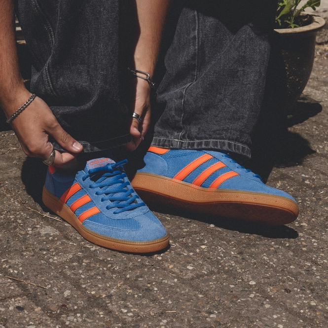 Adidas Men Handball Spezial Focus Blue Orange Gum 2 1x1